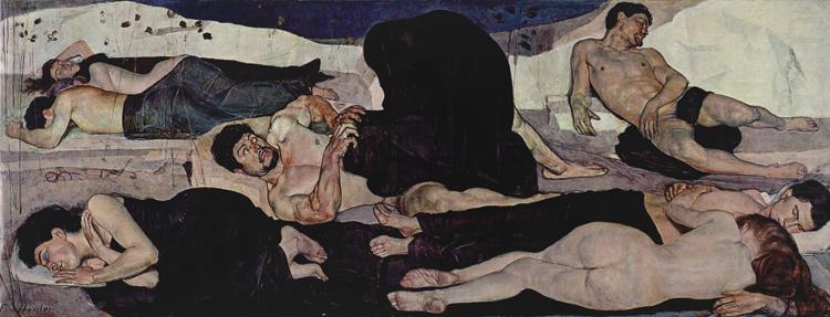 Night (mk19), Ferdinand Hodler